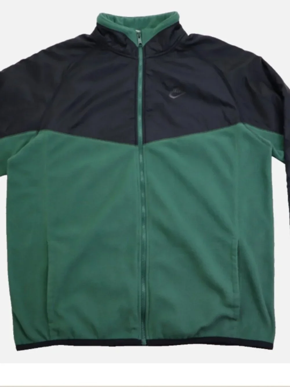 Nike Sportswear Full Zip Fleece Men's Jacket Size XL Excellent Pre-Owned